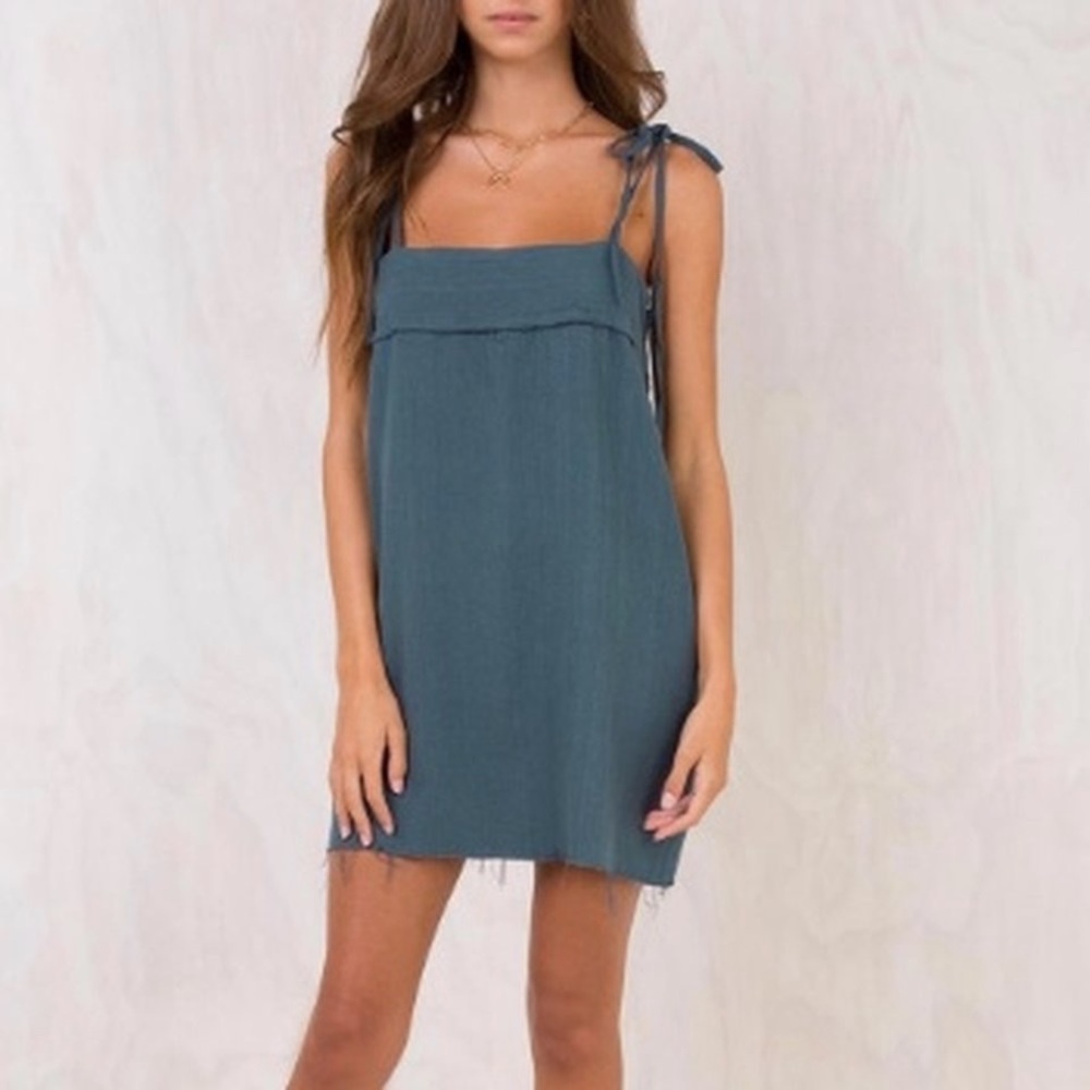 Princess Polly Vale Tie Shoulder Dress